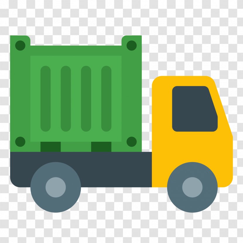 Truck Car Intermodal Container Transparent PNG