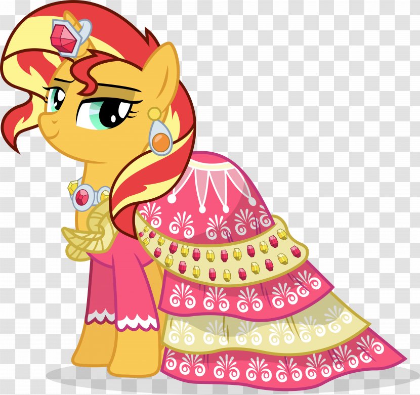 Sunset Shimmer My Little Pony: Equestria Girls Rarity Fluttershy - Dress Transparent PNG