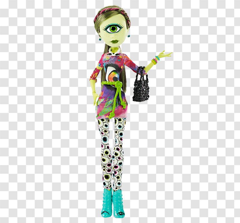 Monster High I (Heart) Fashion Iris Clops Doll Toy - Barbie Zomby Gaga Transparent PNG