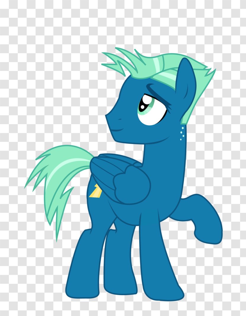 Pony - Cartoon - Sky Snow Vector Material Transparent PNG