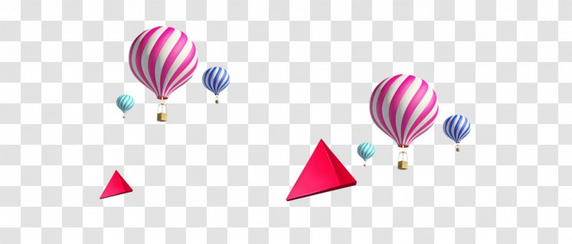 Balloon Material Computer File - Resource - Creative Floating Geometry Transparent PNG