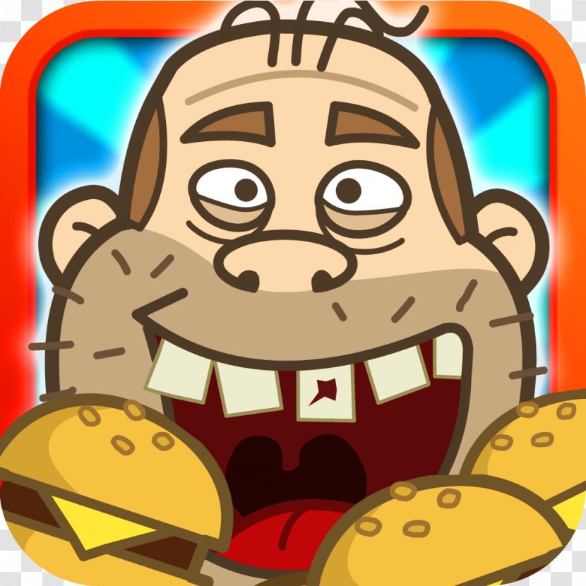 IPod Touch App Store Apple TV ITunes - Cartoon - Yummy Burger Mania Game Apps Transparent PNG