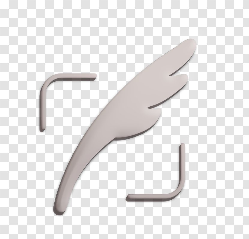 Icon Twitter - Finger - Metal Door Handle Transparent PNG