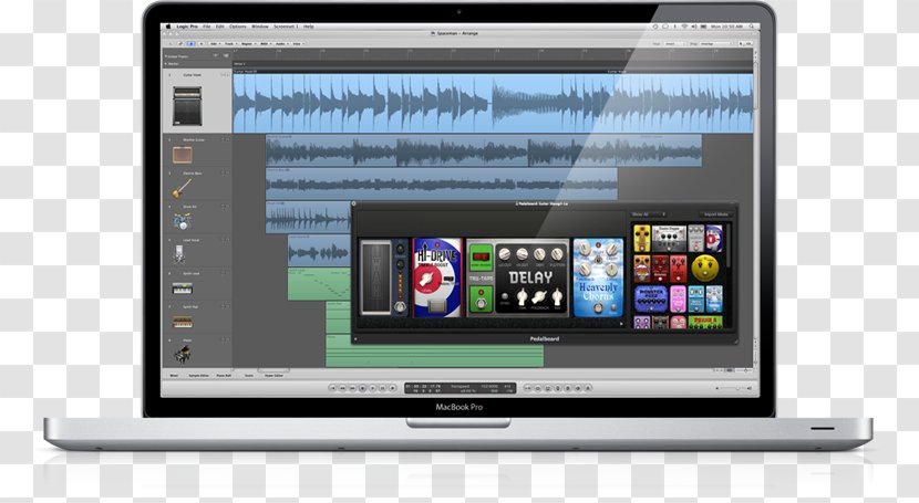Logic Studio MacBook Pro Recording - Laptop - Apple Transparent PNG