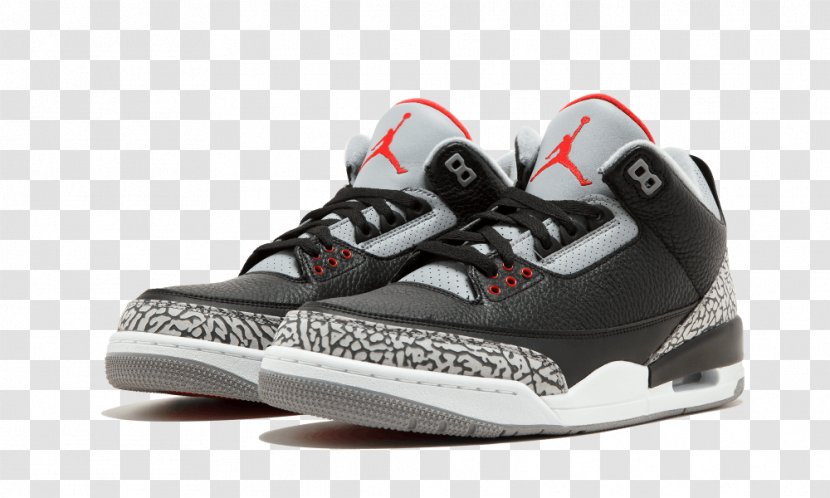 Air Jordan Nike Shoe Sneakers Adidas - Black Transparent PNG