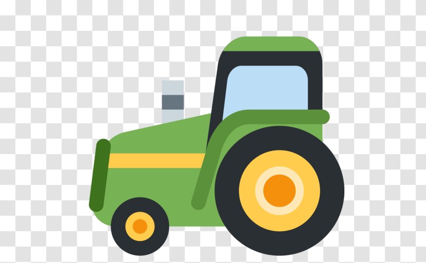 John Deere Emoji Tractor Agriculture Car Transparent PNG