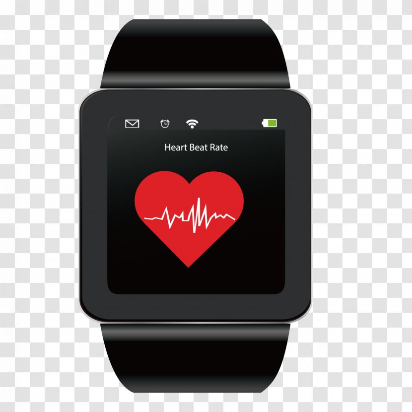 Smartwatch Heart - Smart Watch Transparent PNG