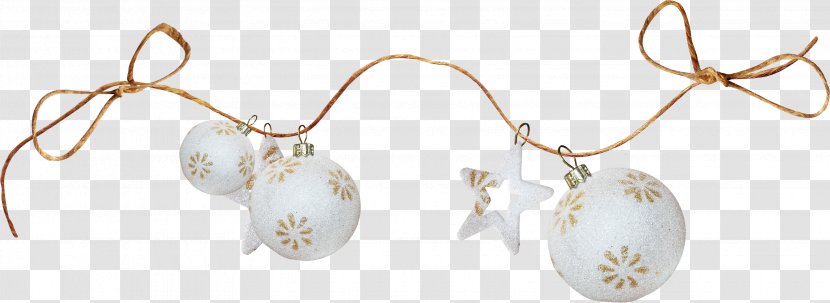 Christmas New Years Day Garland - Ball Rope Transparent PNG