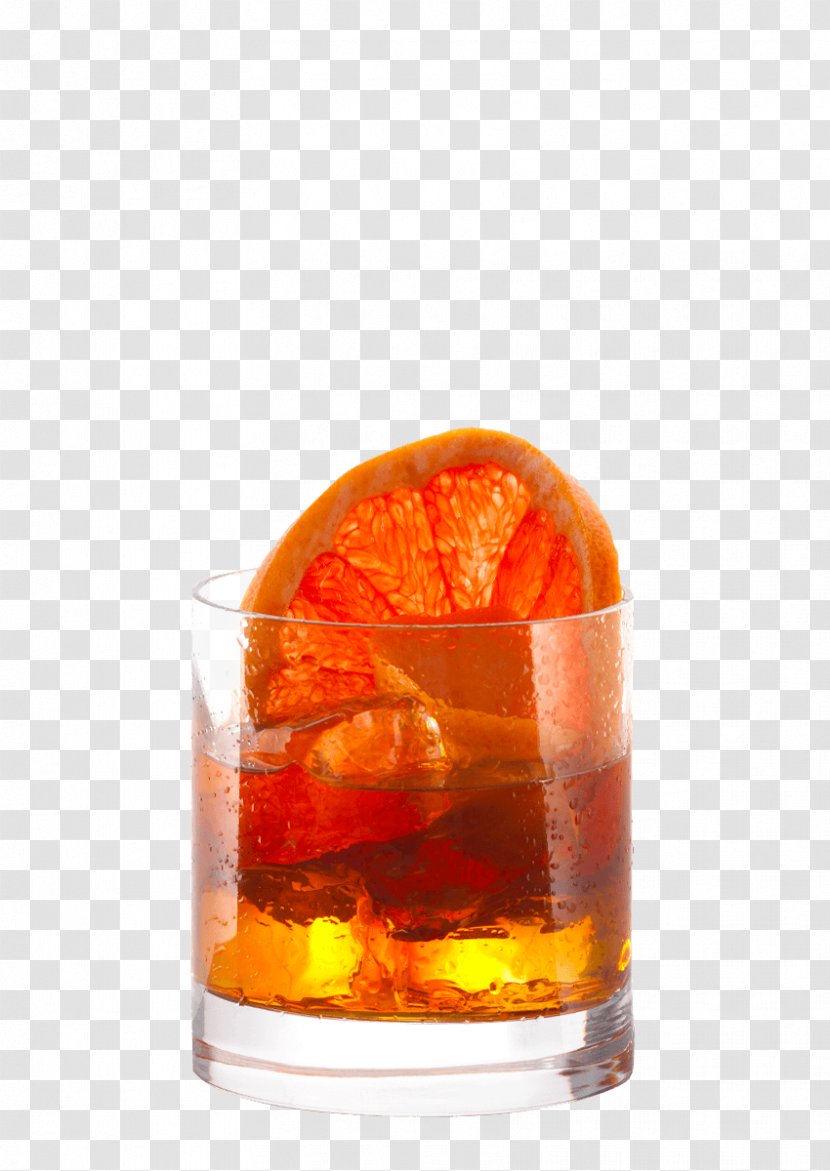 Negroni Spritz Cocktail Sour Amaro - Drink Transparent PNG