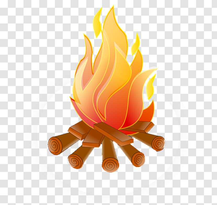 Clip Art Openclipart Free Content Image - Campfire - Holy Fire Transparent PNG