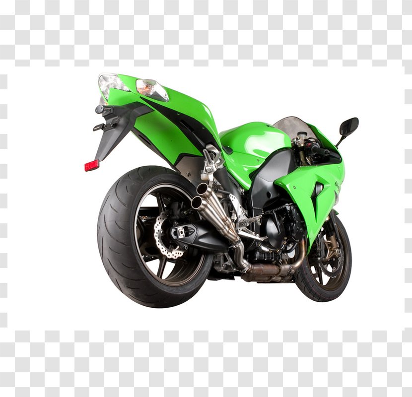 Exhaust System Motorcycle Fairing Motor Vehicle Accessories - Kawasaki Ninja Zx10r - MotorCycle Spare Parts Transparent PNG