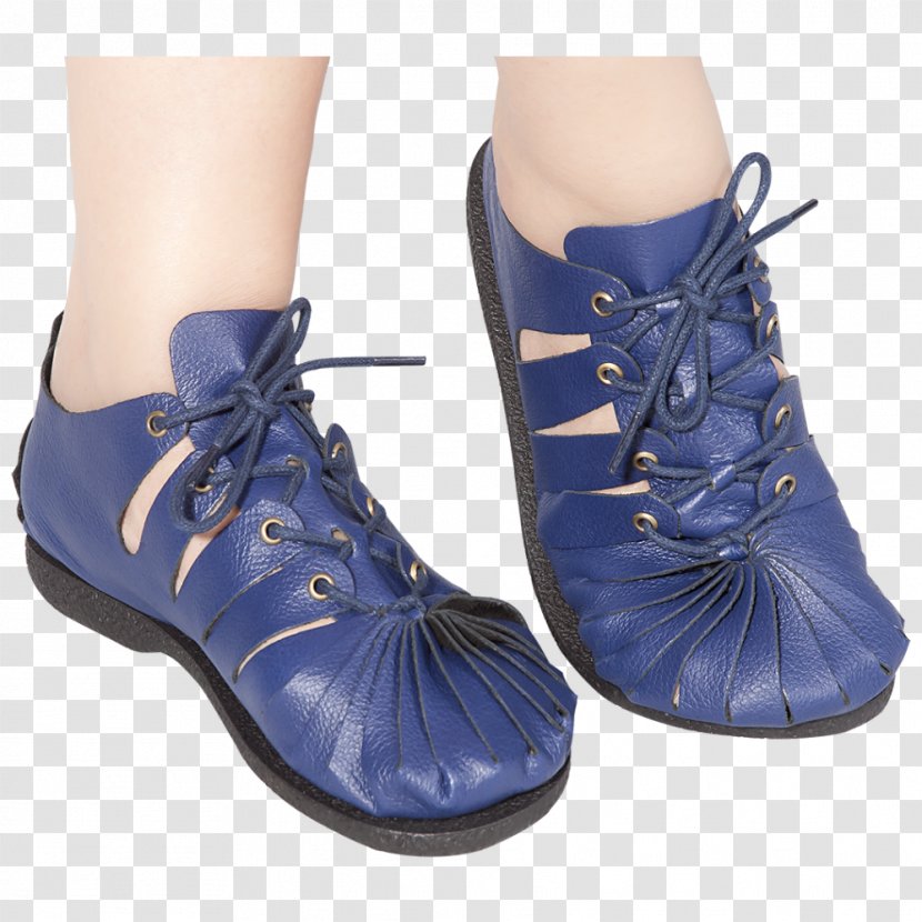 Blue Sandal High-heeled Shoe Footwear - Beige Transparent PNG