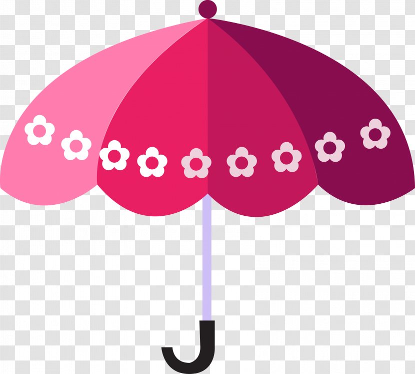 Umbrella Pink Clip Art - Animation - Love Transparent PNG