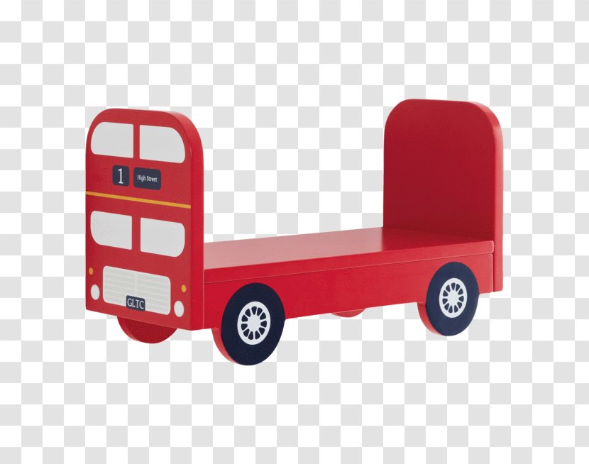 Child Room Furniture Great Little Trading Co Shelf - Toddler - London Bus Transparent PNG