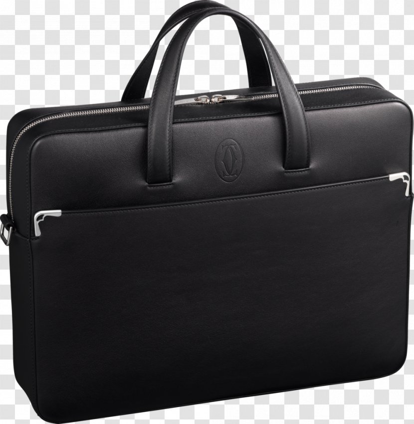 Briefcase Leather Montblanc Cartier Bag Transparent PNG