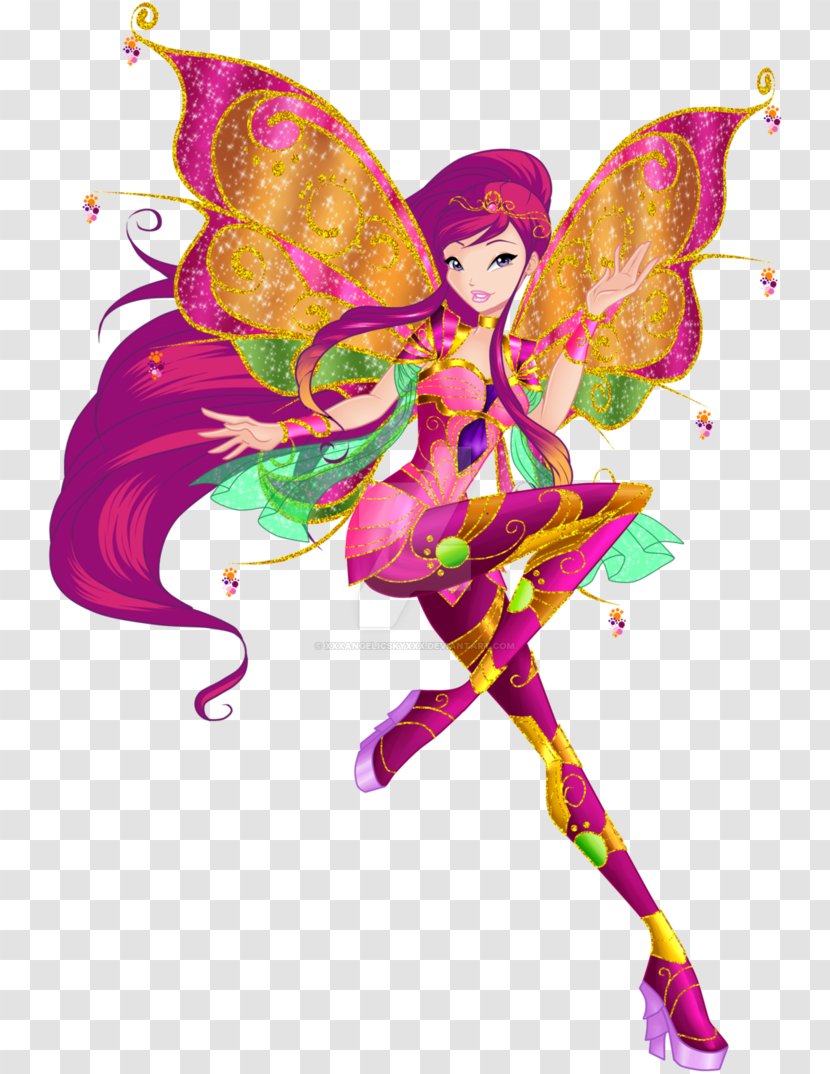 Roxy Bloom Musa Tecna Aisha - Fictional Character - Fairy Transparent PNG