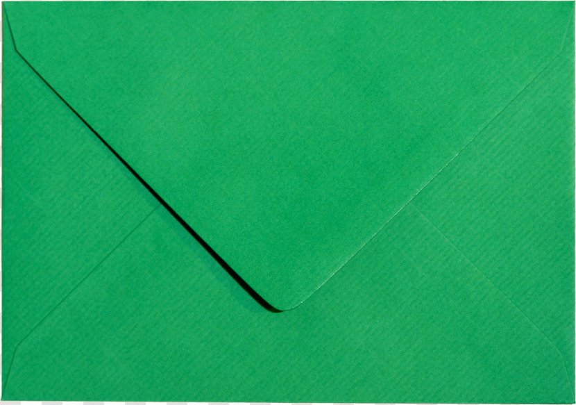 Paper Line Triangle Green - Baize - Envelope Transparent PNG