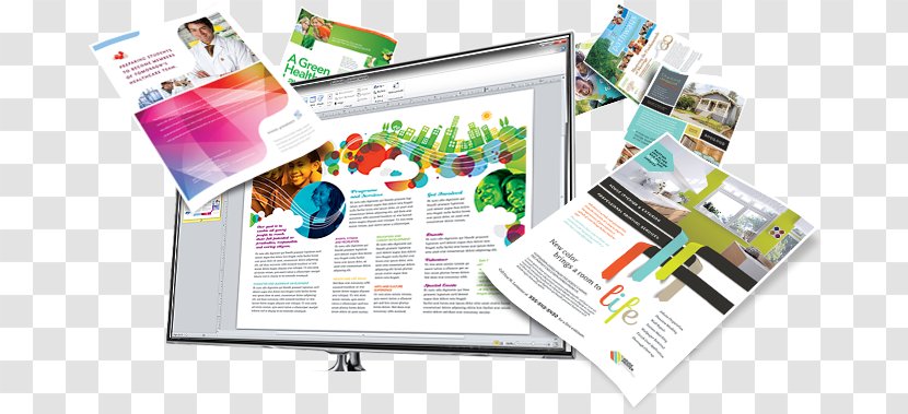 Microsoft Publisher Office Word Desktop Publishing - Media - Flyer Template Brochure Transparent PNG