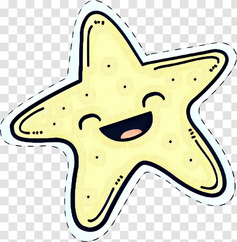 Star Drawing - Yellow Transparent PNG