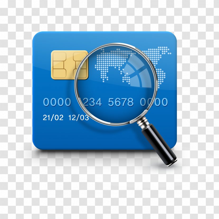 Finance Credit Card Loan Money Score - Magnifier Transparent PNG