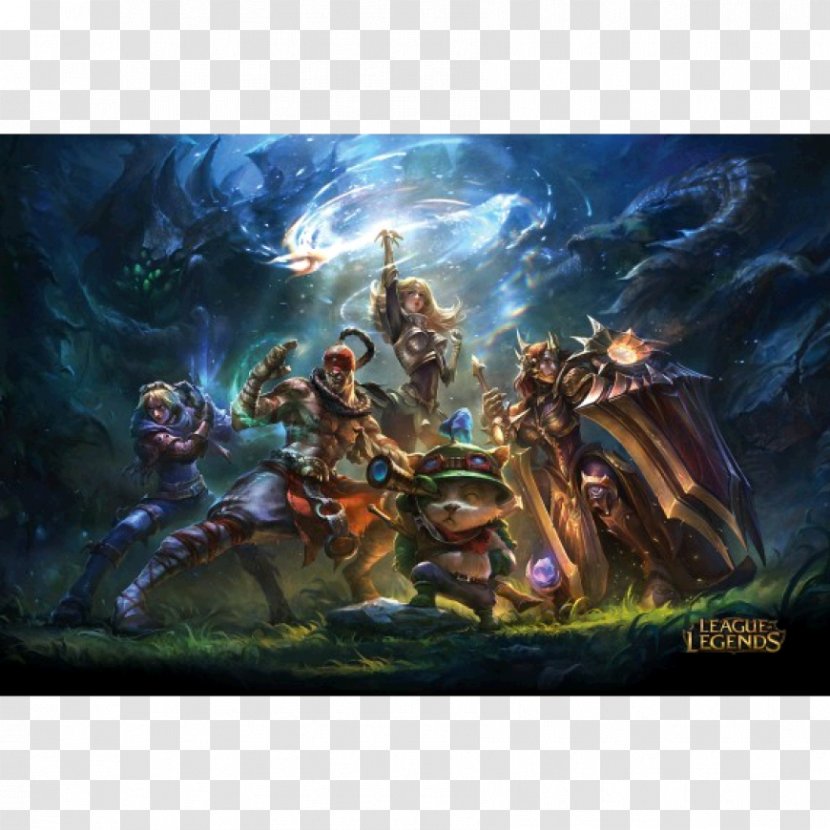 League Of Legends Video Game Riot Games Smite Rift - Painting Transparent PNG