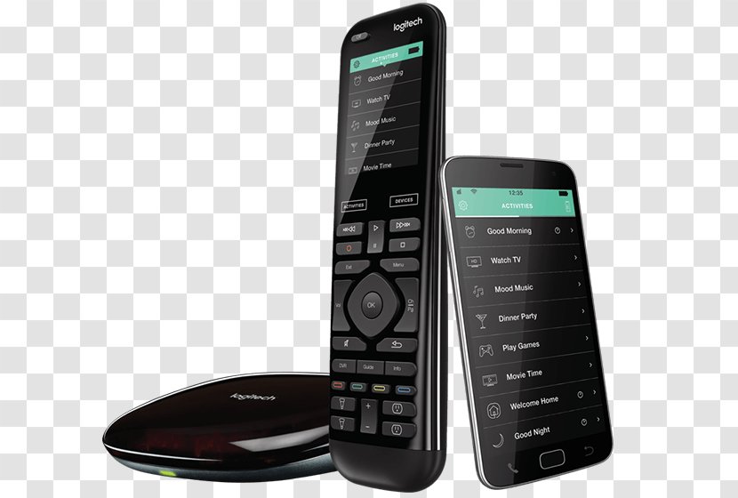 Logitech Harmony Elite Remote Controls Universal - Communication Device - Home Theater Systems Transparent PNG