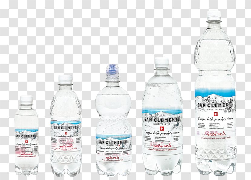 Water Bottles Mineral Glass Bottle Plastic Bottled Transparent PNG