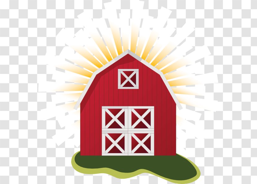 Barn Farm Clip Art - Cartoon - Free Cliparts Barnyard Transparent PNG