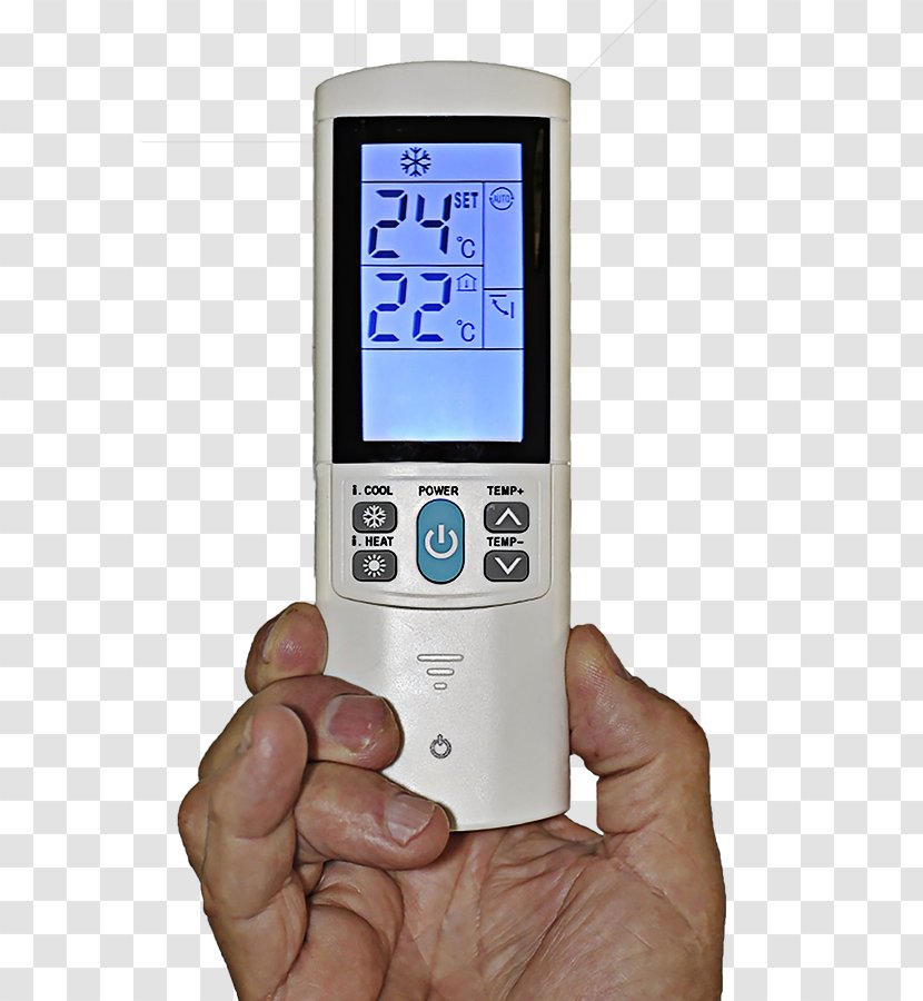 Air Conditioning Remote Controls Universal Android - Conditioner Transparent PNG