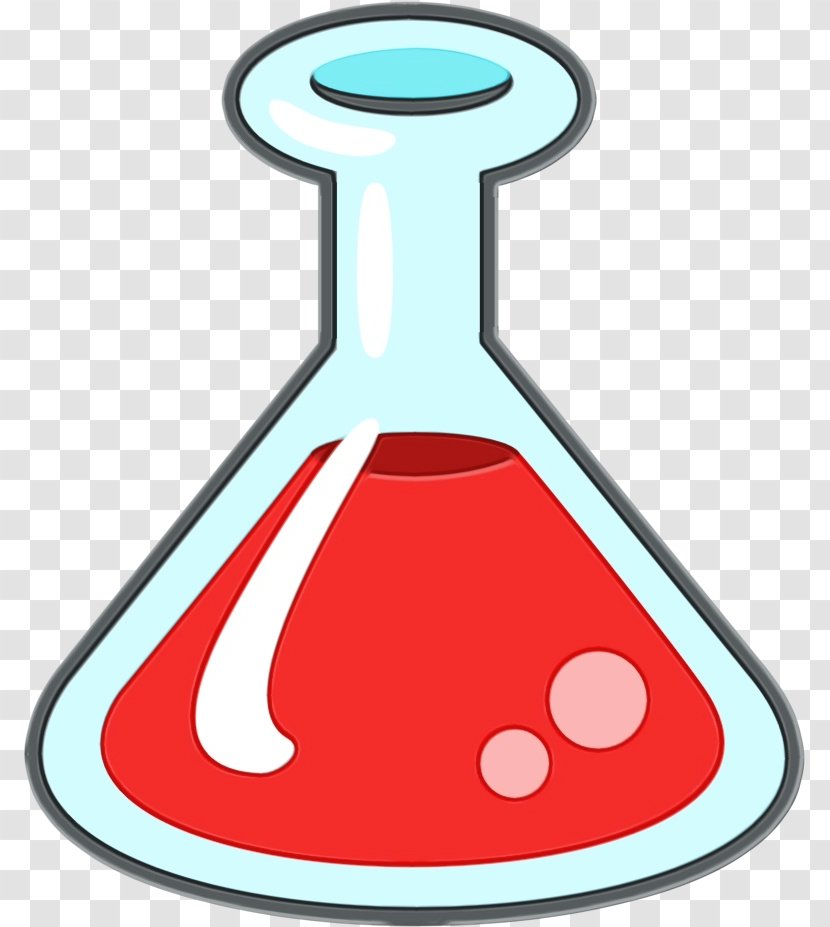 Watercolor Cartoon - Meter - Flask Transparent PNG