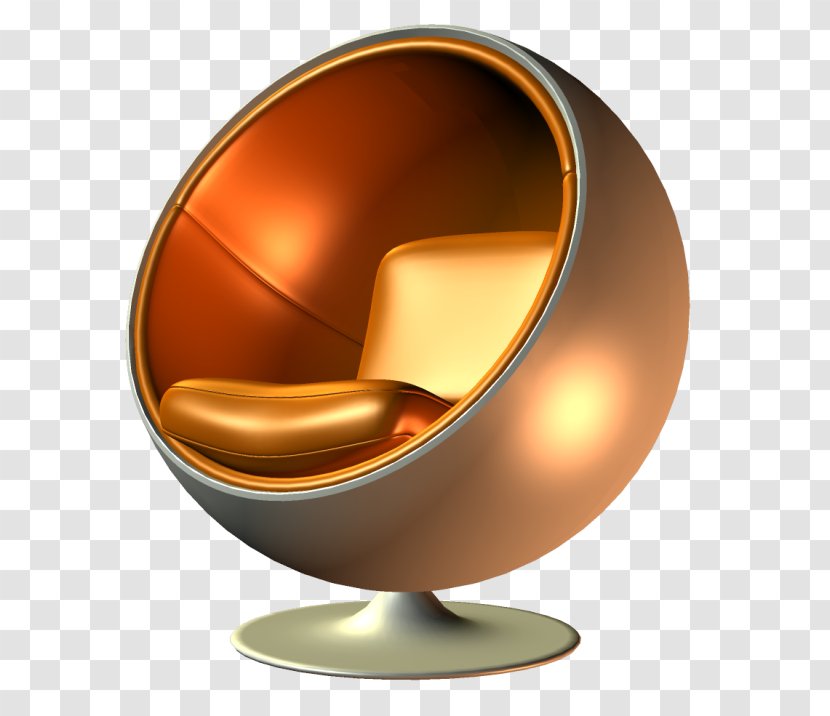 Caramel Color Brown - Chair - Design Transparent PNG