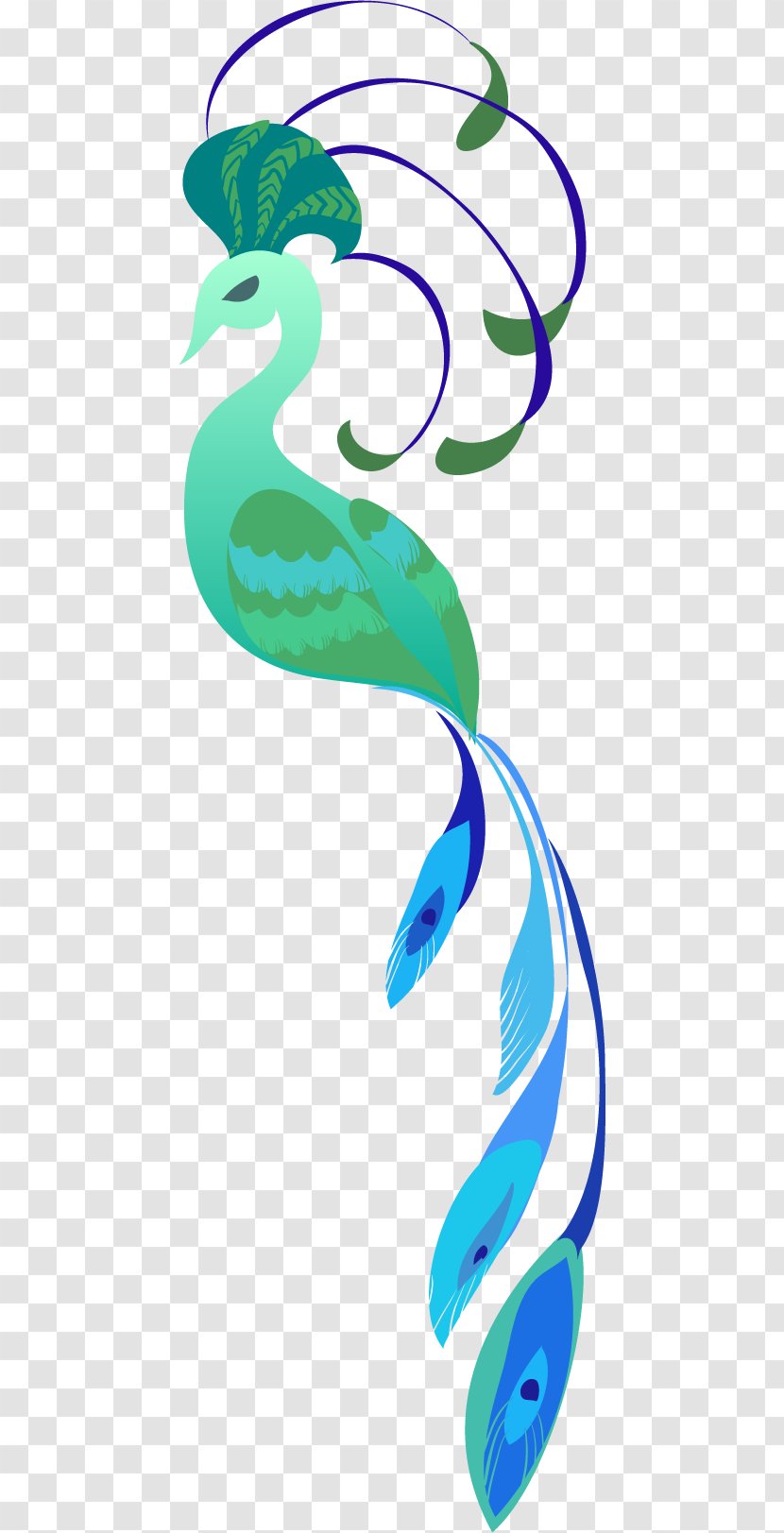 Fenghuang Clip Art - Organism - Cartoon Phoenix Material Transparent PNG