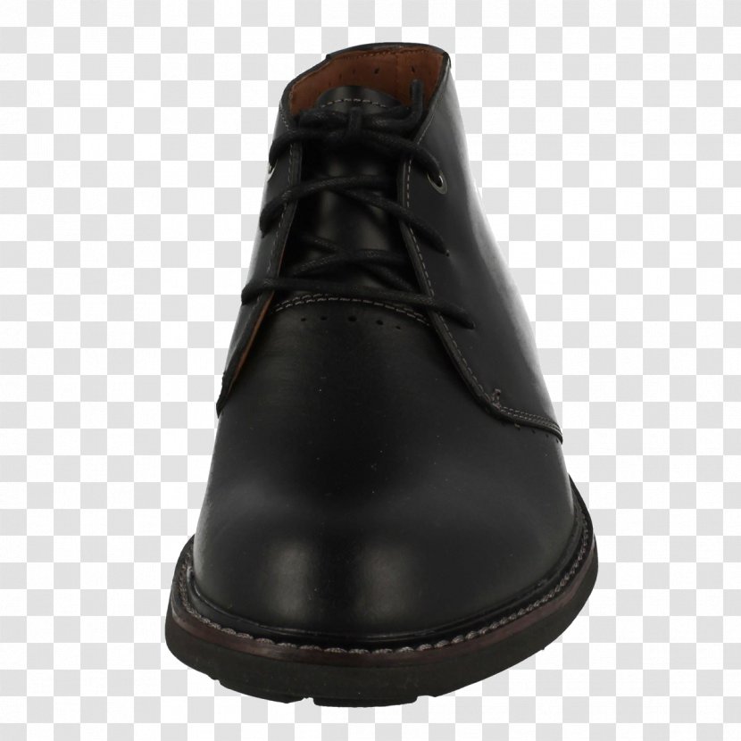 Leather Shoe Boot Walking Black M Transparent PNG