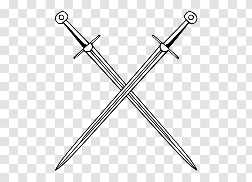 Battle Of Koronowo Sword Symbol - Swords Transparent PNG