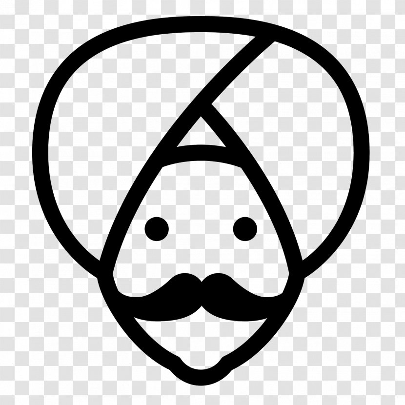 Sikhism Dastar Khanda Turban - Happiness Transparent PNG