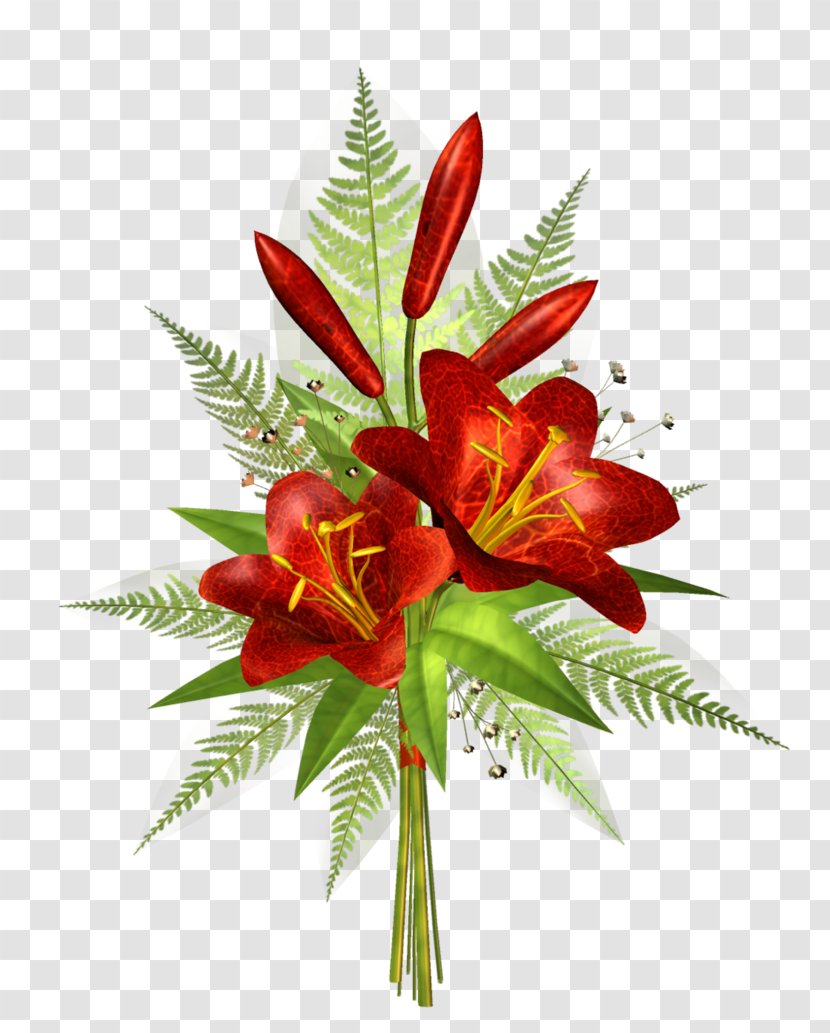 Flower Decorative Arts Red Clip Art - Plant Stem Transparent PNG