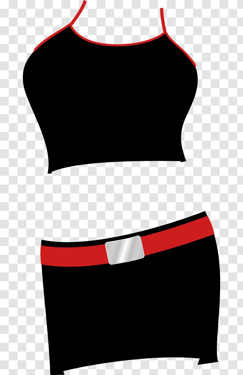 Skirt Top Clothing Clip Art - Neck - Dress Transparent PNG