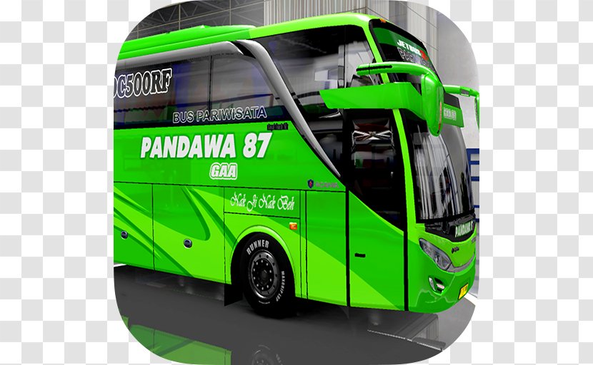 Bus Simulator 2018 Indonesia Android Application Package - Minibus Transparent PNG