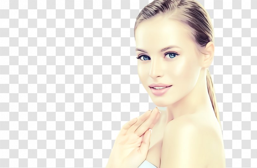 Face Hair Skin Eyebrow Forehead - Beauty - Nose Cheek Transparent PNG