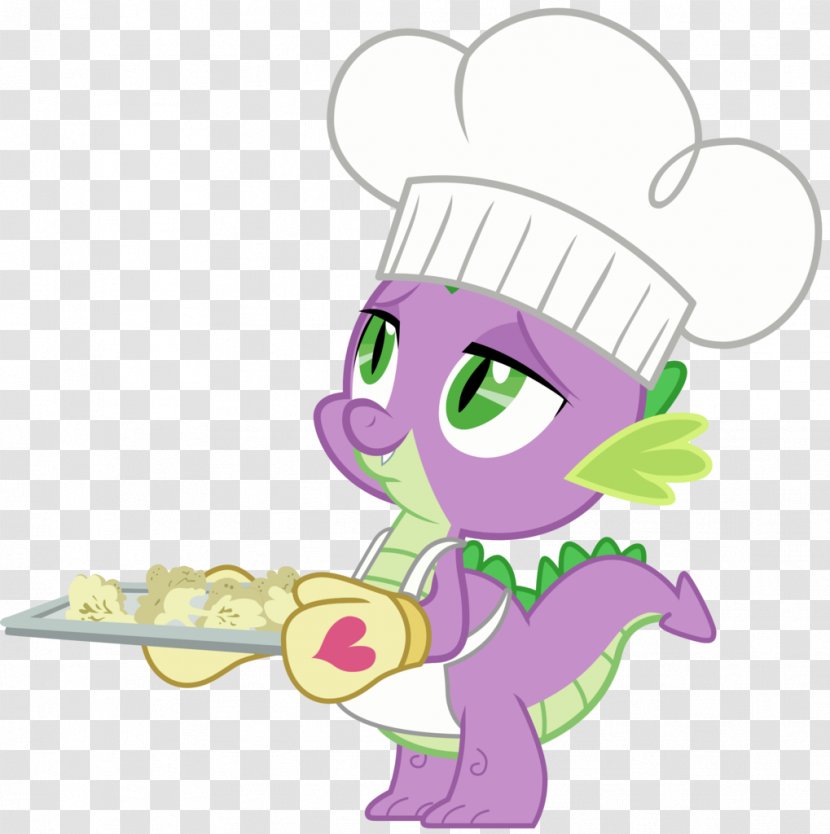 Spike Rainbow Dash DeviantArt Chef - Flower - Cauliflower Transparent PNG