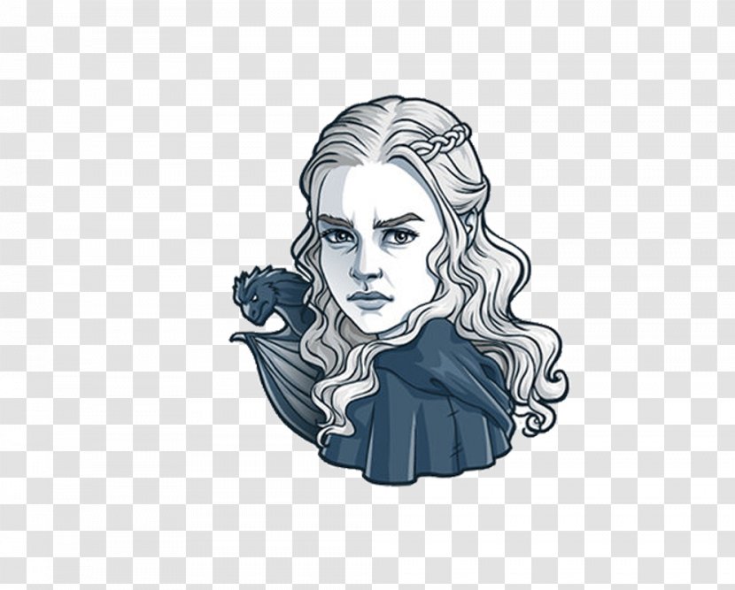 Game Of Thrones Daenerys Targaryen Eddard Stark Tyrion Lannister House - Head Transparent PNG