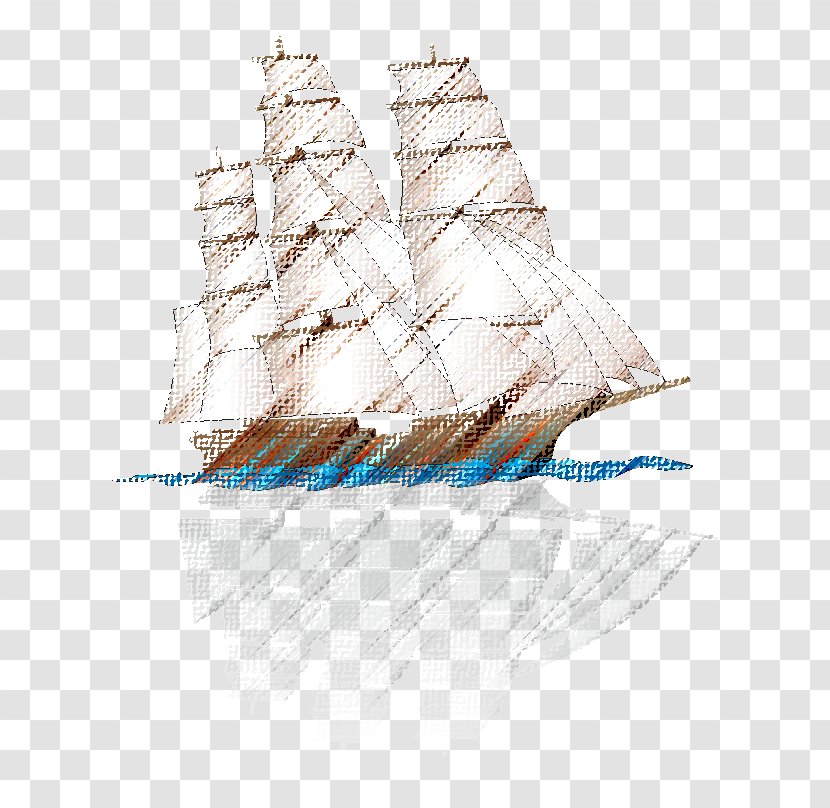 Brigantine Clipper Barque Schooner - Ship - Caravel Transparent PNG