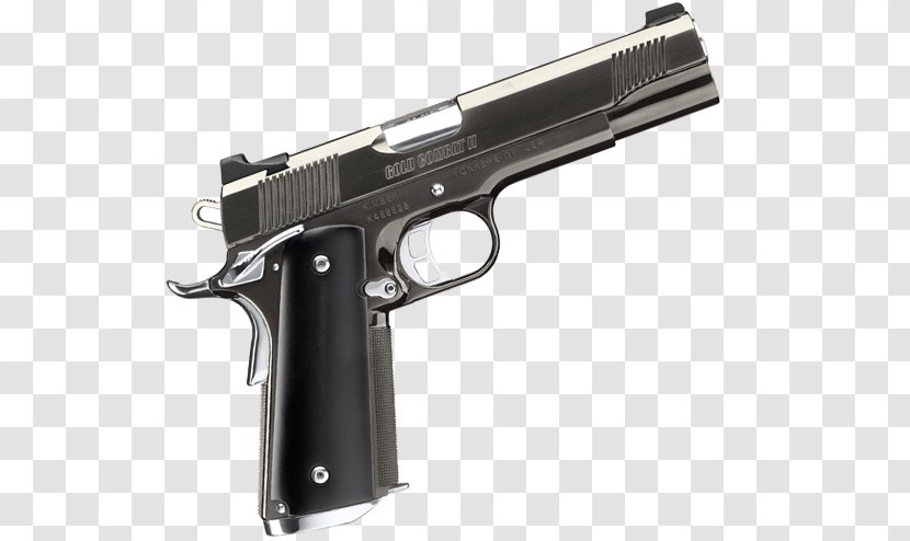 Trigger M1911 Pistol Kimber Manufacturing Custom Firearm - Confirmed Sight Transparent PNG