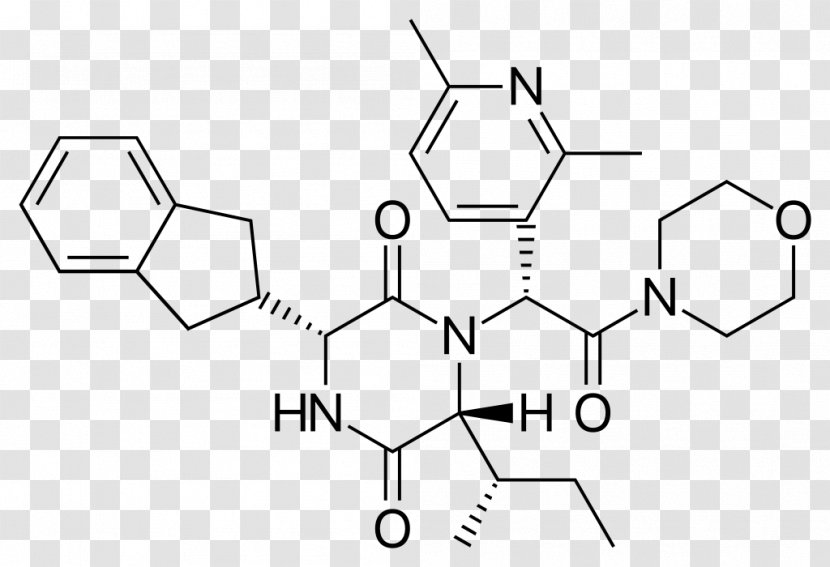 Epelsiban Receptor Antagonist MG132 Nilutamide Cholecystokinin - Drawing - Oxytocin Transparent PNG