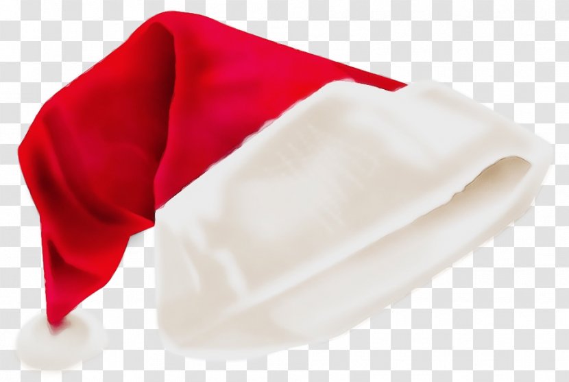 White Red Headgear Cap Beanie - Costume Accessory - Chefs Uniform Bonnet Transparent PNG