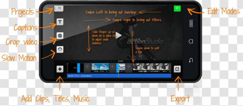 Smartphone Video Editing Android - Photography - Retouching Studio Transparent PNG