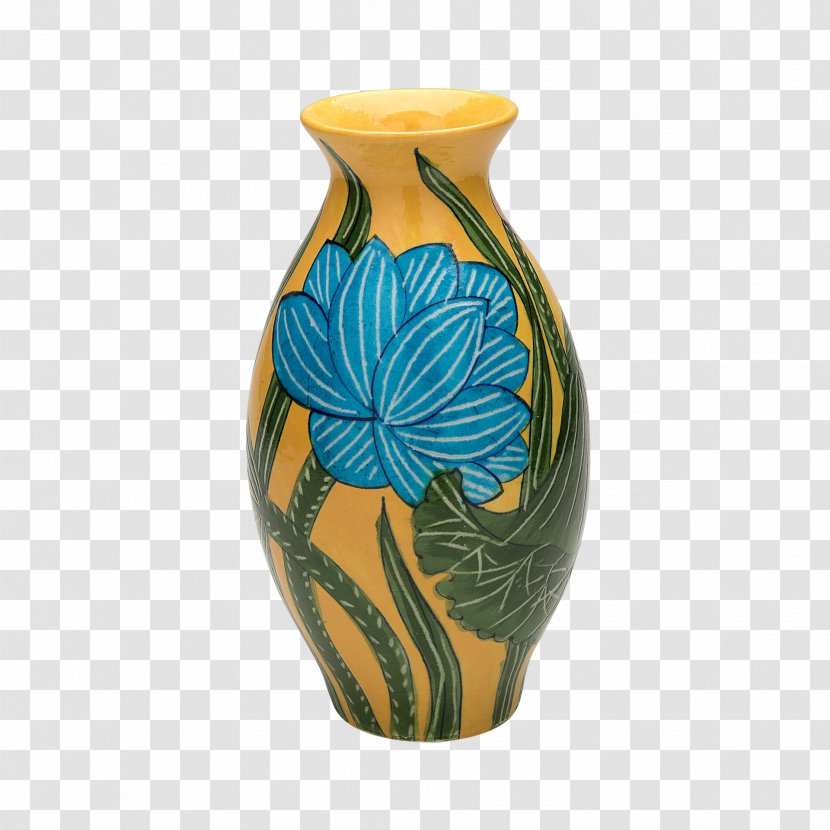 Vase Blue And White Pottery Ceramic Artifact - Antique Transparent PNG