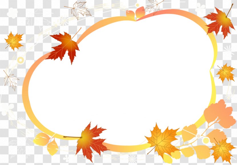 Picture Frame Download - Film - Vector Autumn Maple Leaf Transparent PNG