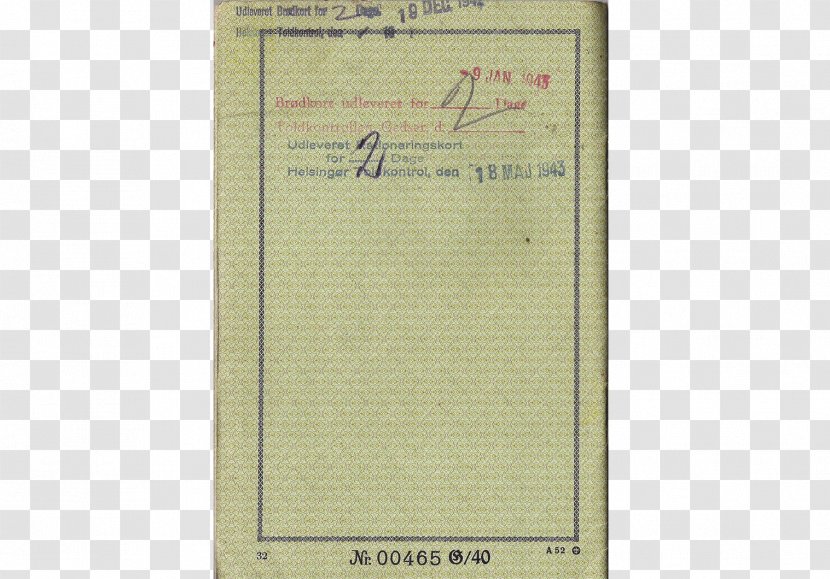Document - Paper - Formal Passport Transparent PNG