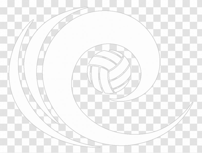 White Circle Angle Line Art - Spiral Transparent PNG
